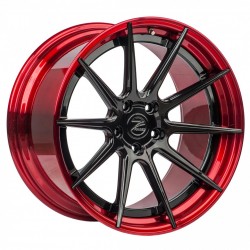 ZP.FORGED 1 Deep Concave | Gloss Black Center/Candy Red Lip